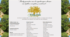 Desktop Screenshot of king-oak.be